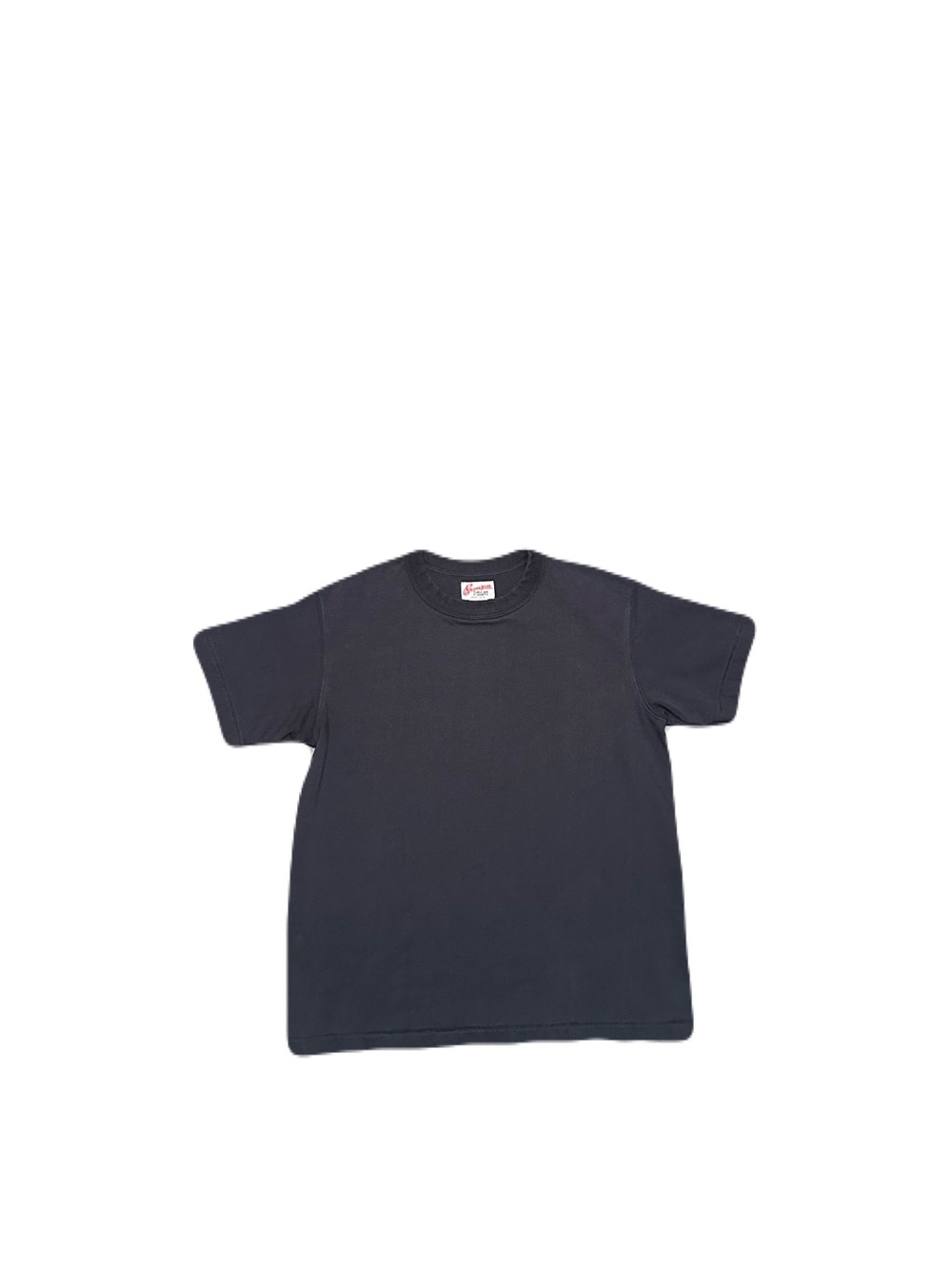 Bronson Mfg Loopwheel Tubular Athletic T-Shirt Vintage Gray Heavyweight